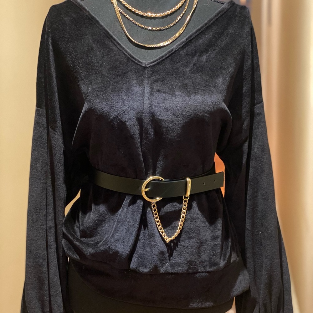 Sweater-On/Off shoulder M/L